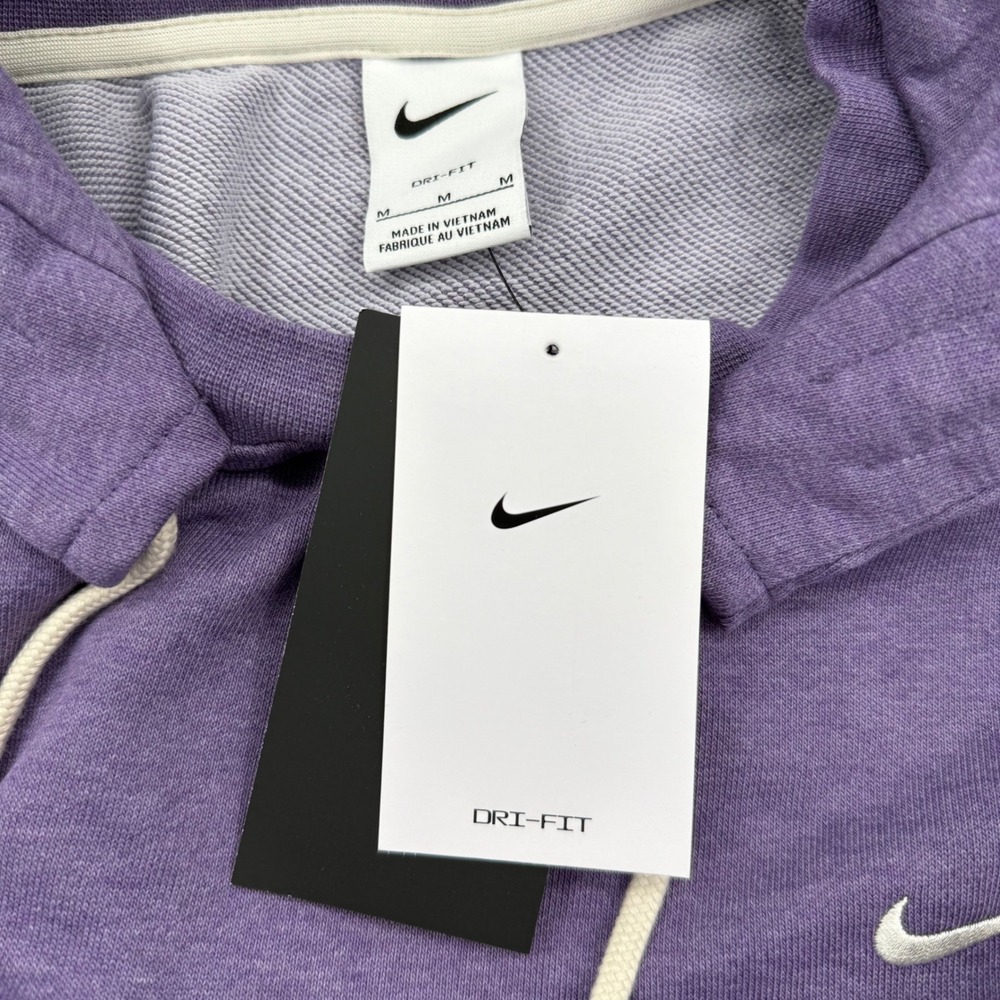Nike Standard Issue Dri-FIT Basketball Hoodie Purple DQ5818-553 Mens Medium NEW - Picture 4 of 12
